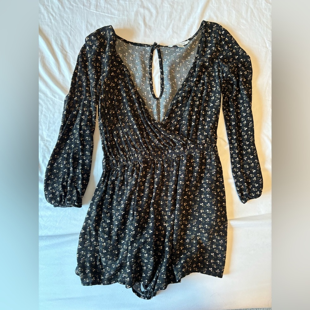 american eagle long sleeve romper